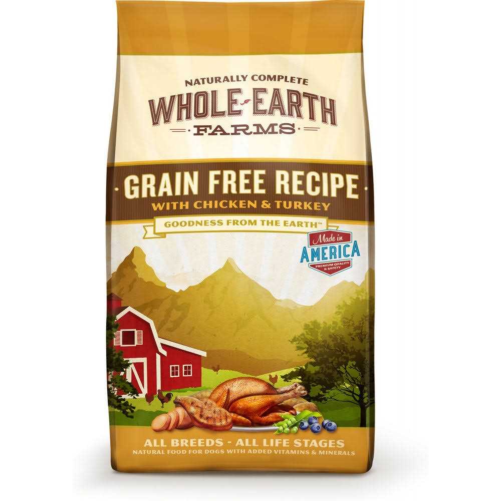 Grain Free Chicken Turkey Recipe Dry Dog Food S138
