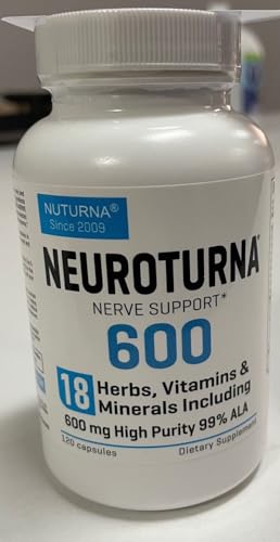 900 mg Alpha Lipoic Acid Nerve Supplement, 180 Capsules X25364