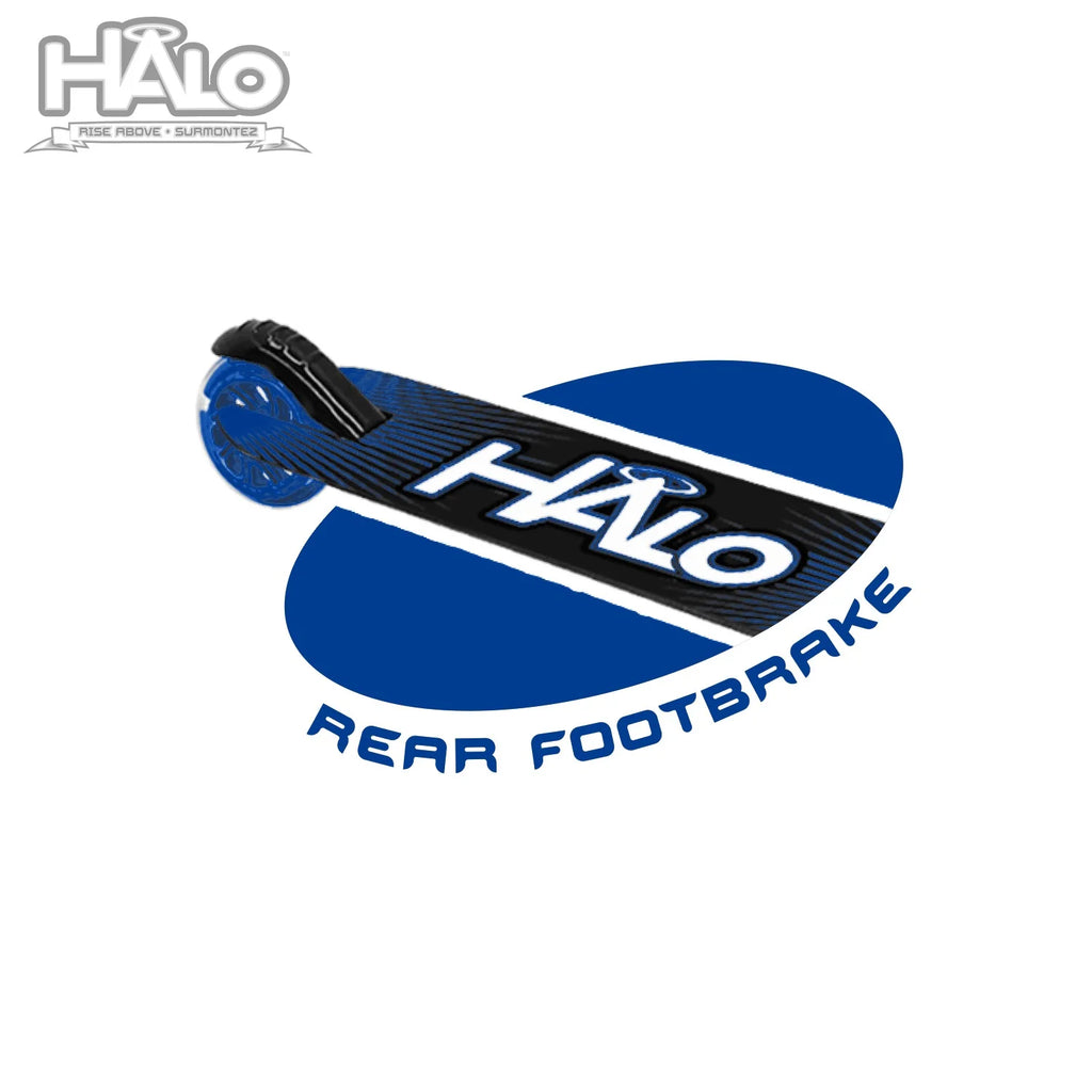 Blue 100mm Wheel Inline Scooter F150847