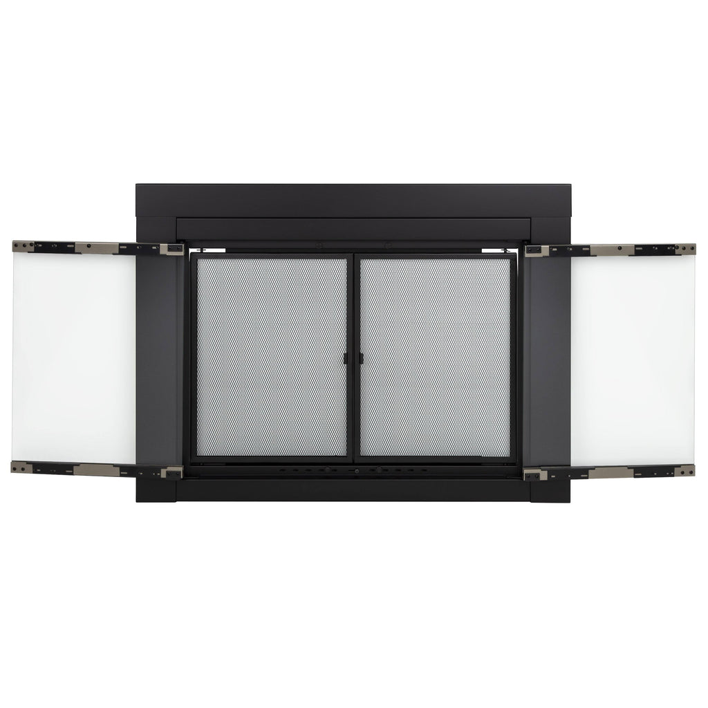 Large Fireplace Glass Doors A8545