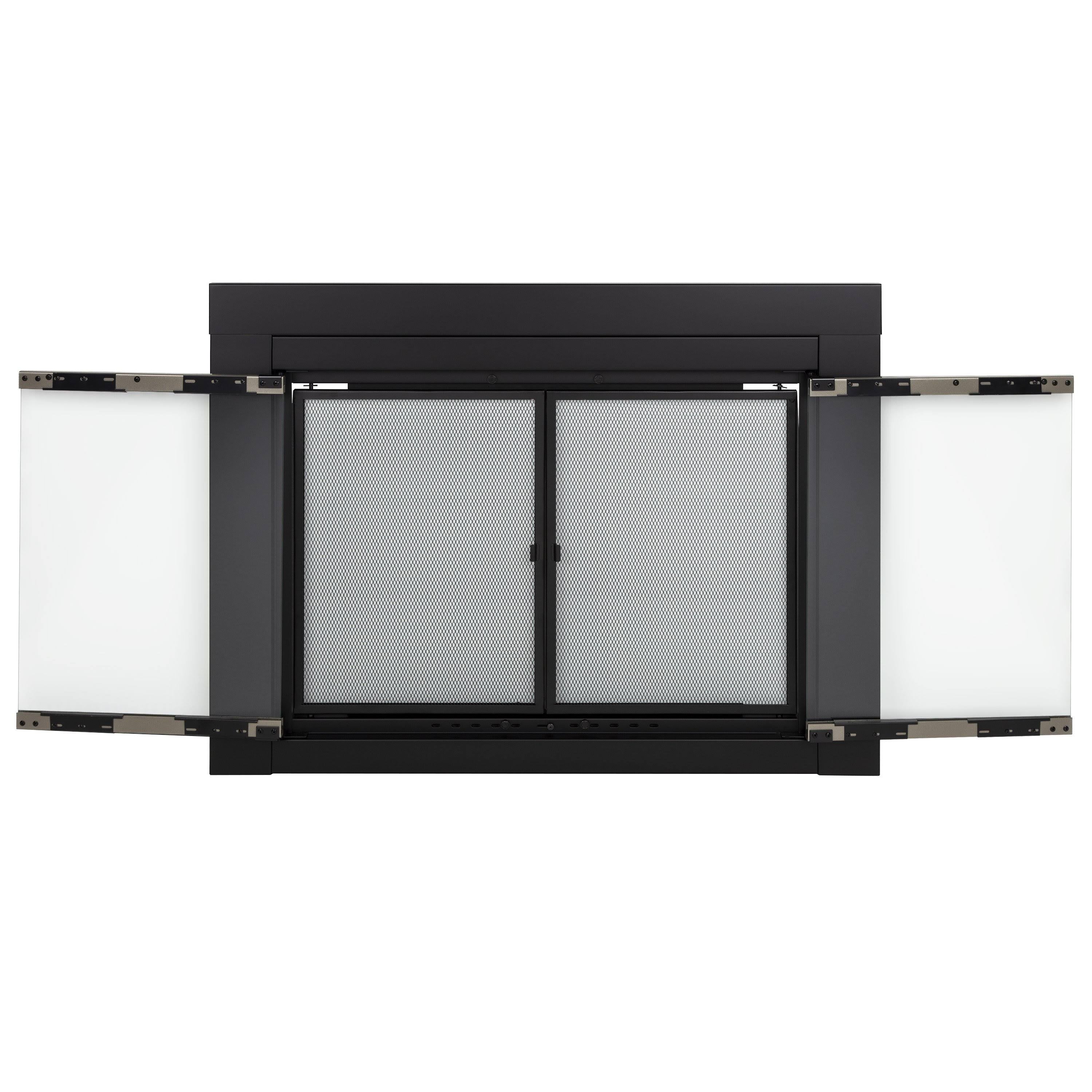 Large Fireplace Glass Doors A8545