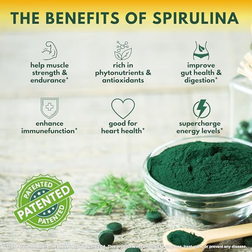 USDA Organic Spirulina Powder, 8 oz K296
