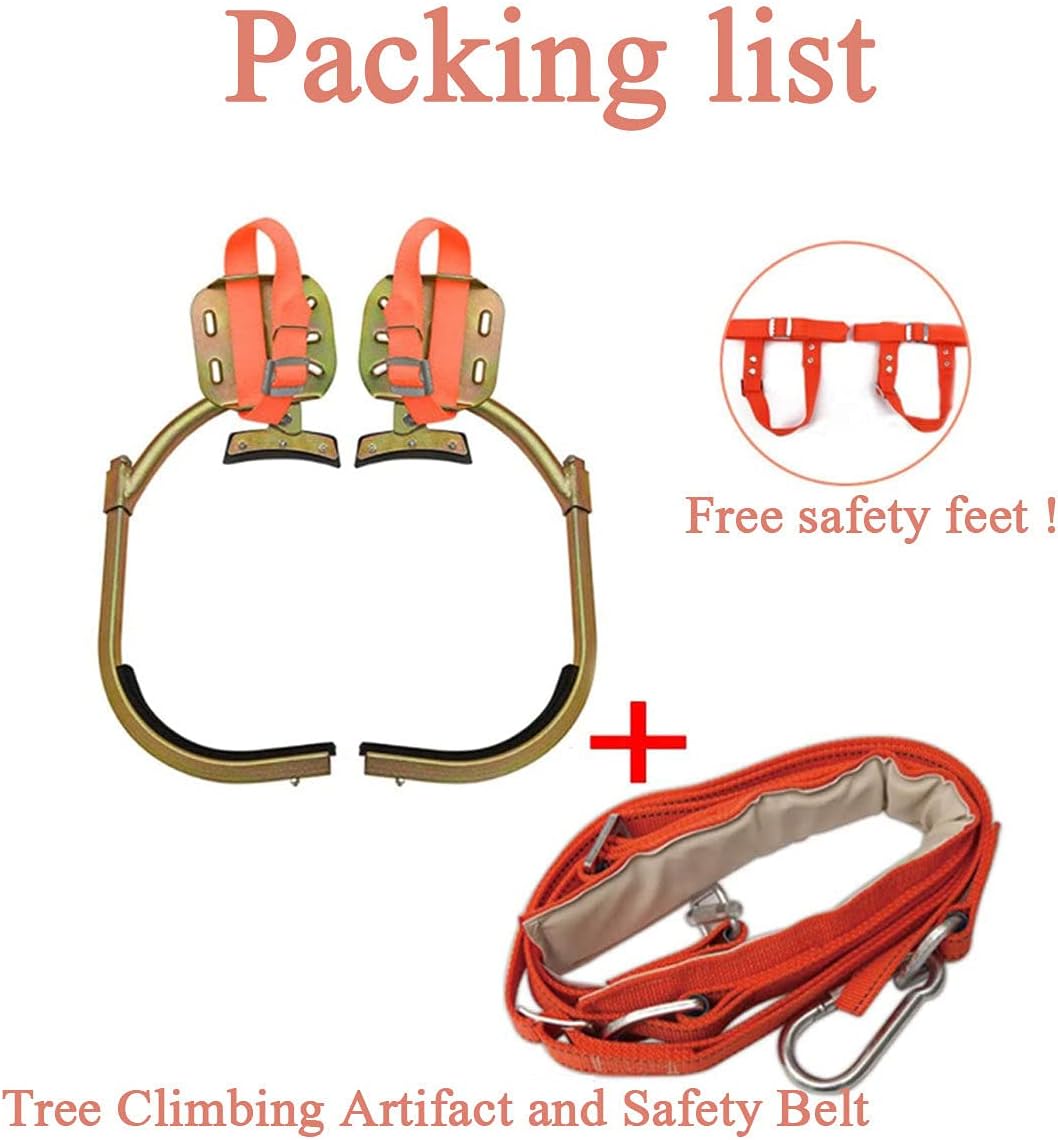 Stainless Steel Adjustable Tree Climbing Spikes D8030