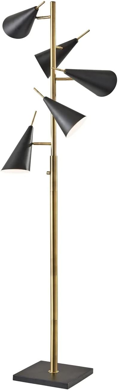 Antique Brass Tree Lamp Y441