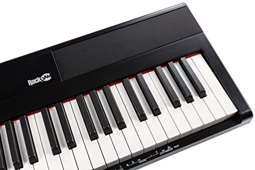 88 Key Digital Piano Keyboard with Full Size Semi-Weighted Keys F415