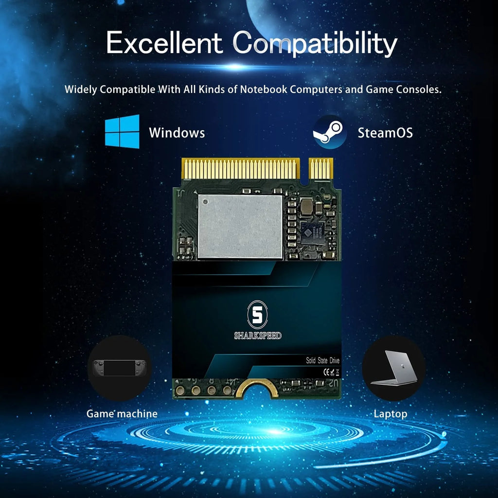 512GB M.2 2230 NVMe PCIe Gen 3.0X4 Internal Solid State Drive K151230