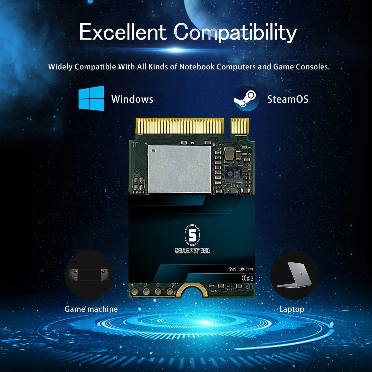 512GB M.2 2230 NVMe PCIe Gen 3.0X4 Internal Solid State Drive K151230