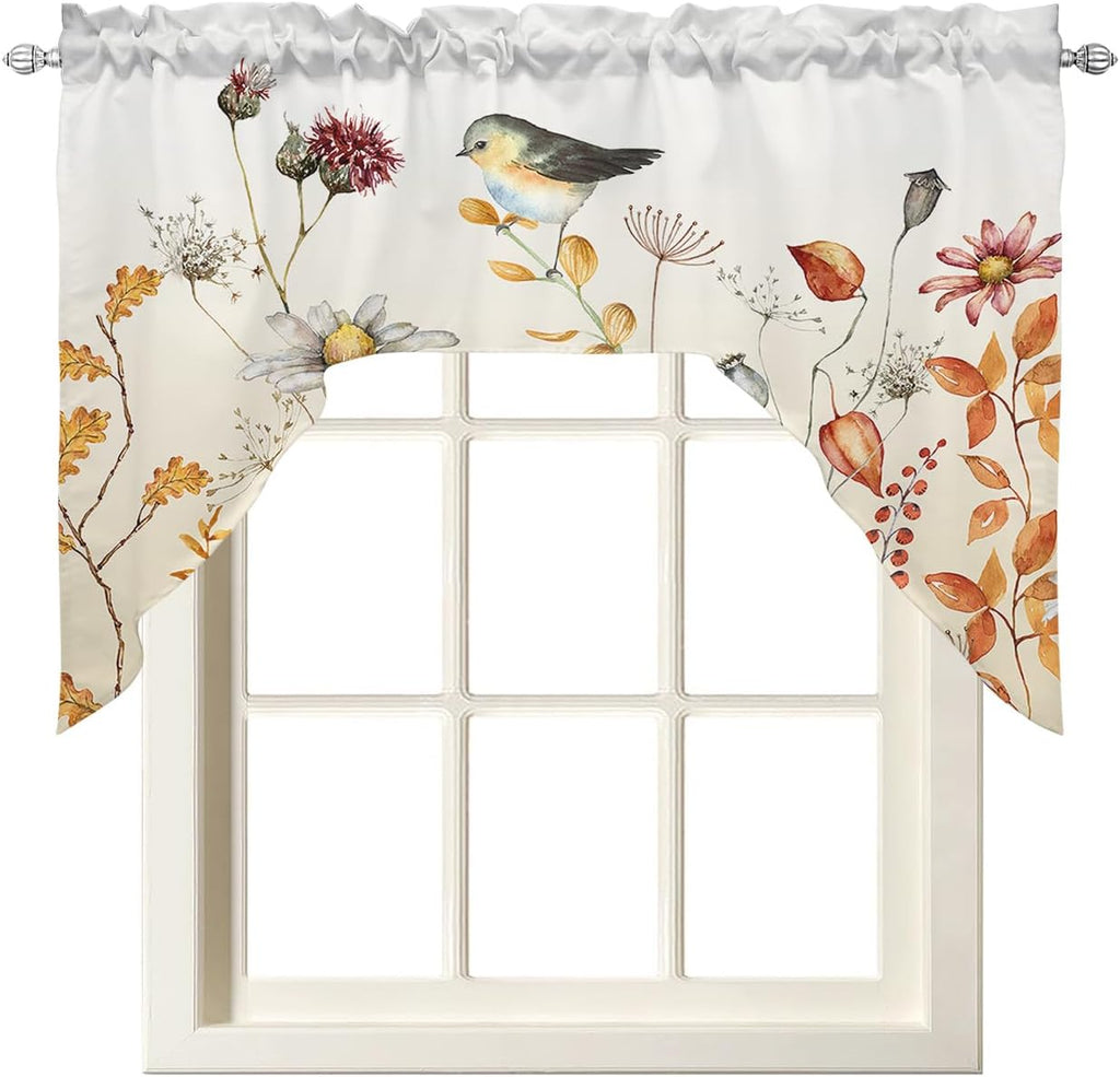 56''x36'' Rod Pocket Valance Curtains U861