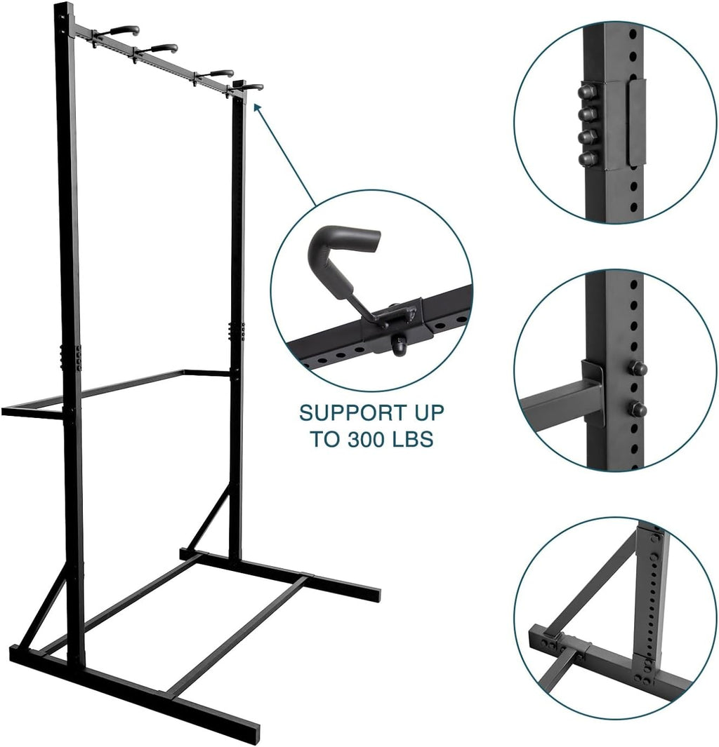 Freestanding Steel Bike Rack for 5 Bikes S631109