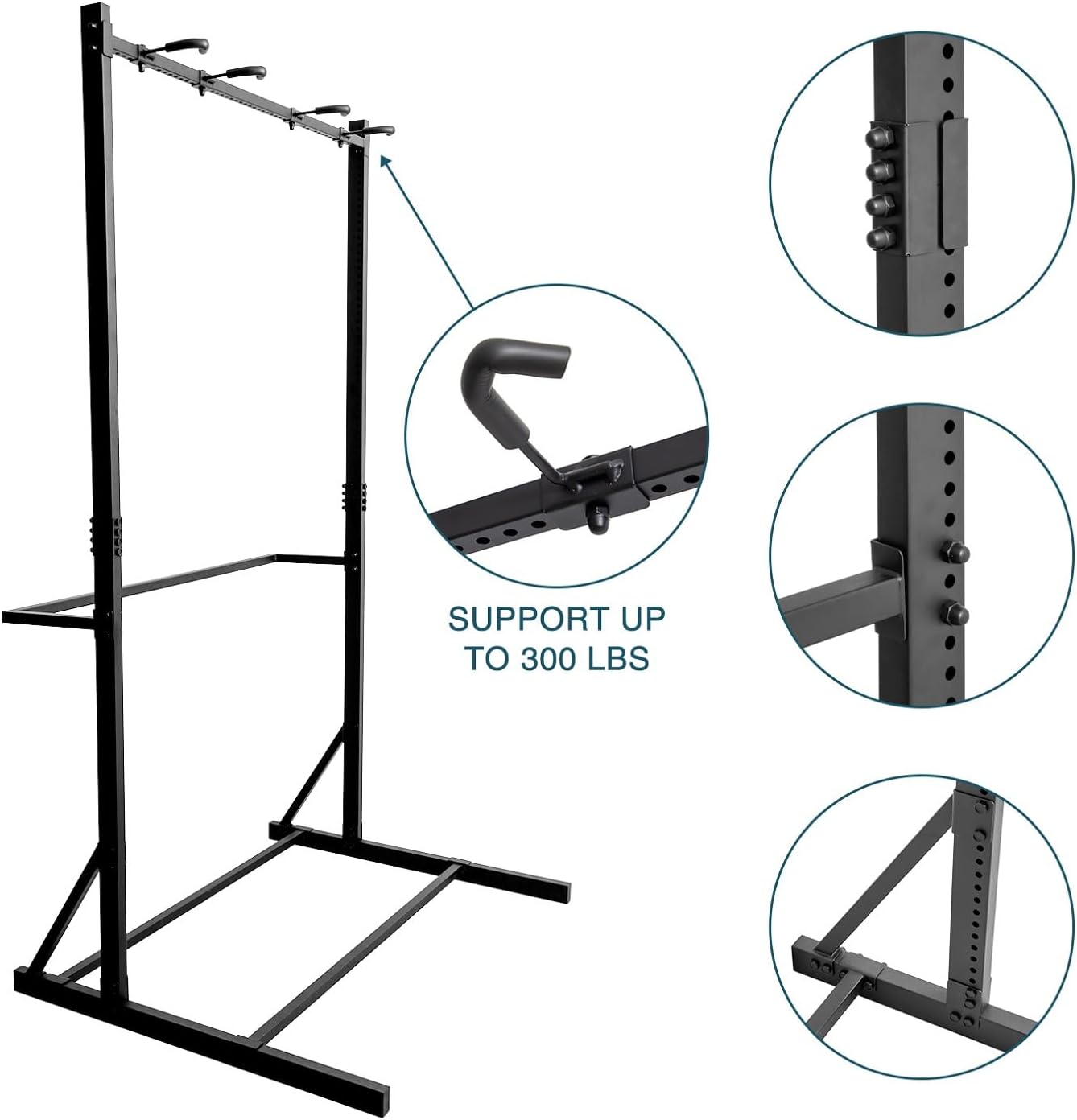Freestanding Steel Bike Rack for 5 Bikes S631109