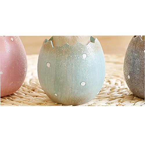 Resin Bunny Decorations Figurines (3 Rabbits) G3004