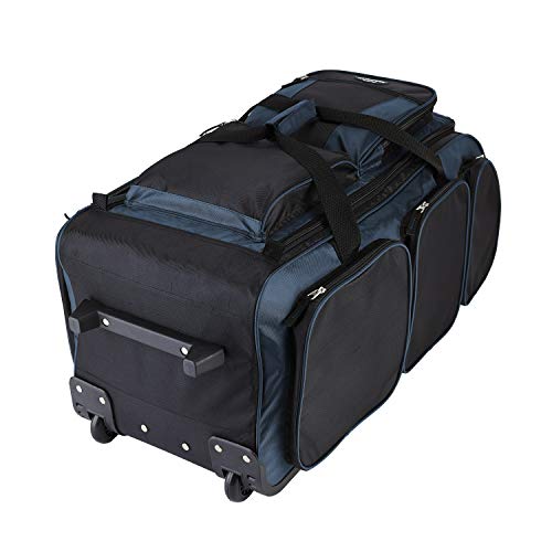 30 Inch Multi-pocket Rolling Duffel Bag S191337