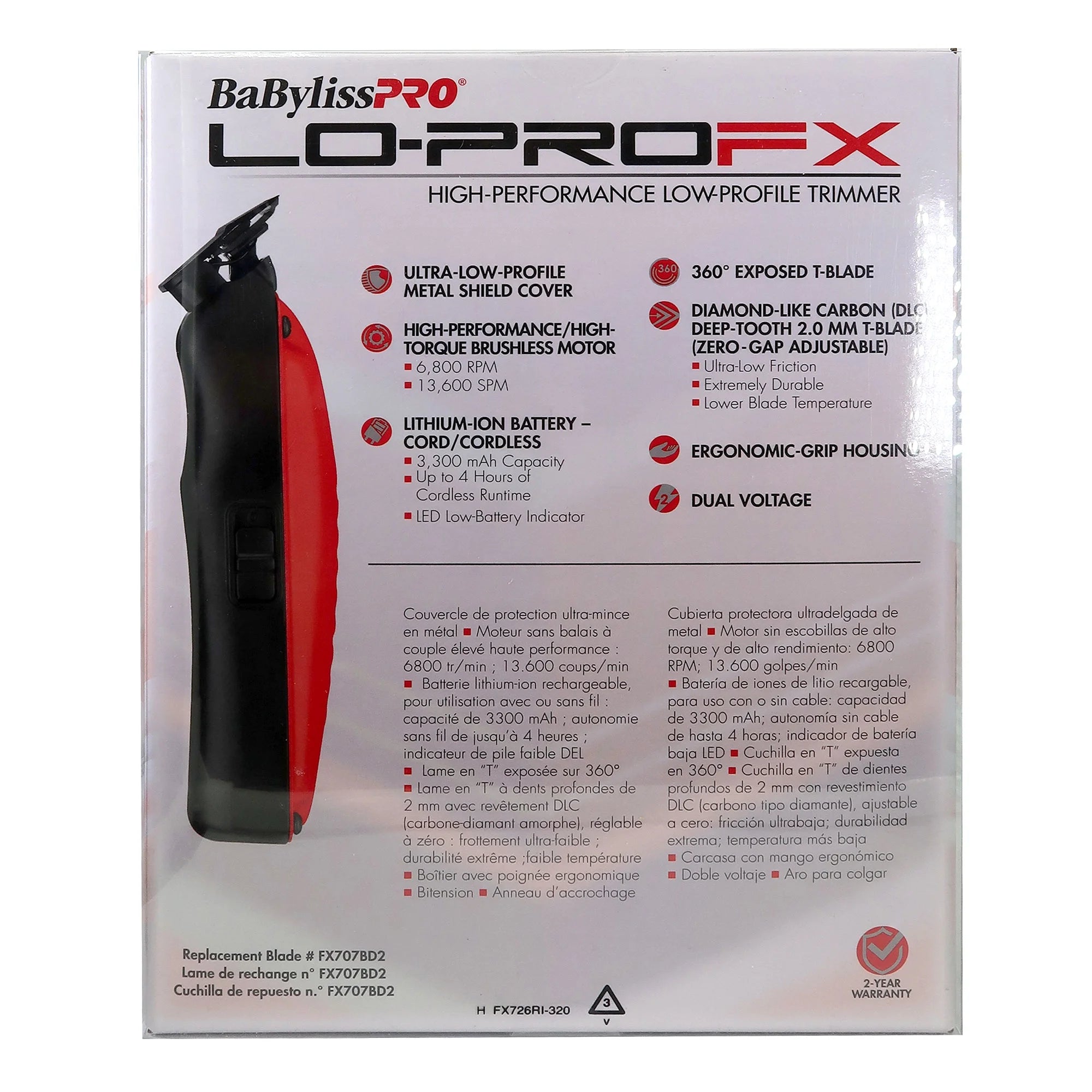 Red LO-PRO FX Trimmer Q461112