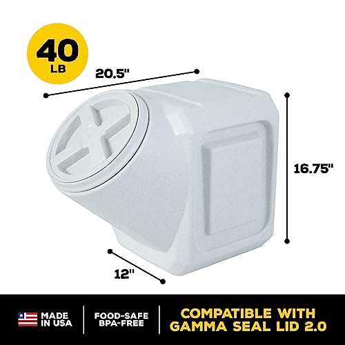 Stackable Dog Food Storage Container, 60 Pounds A6341