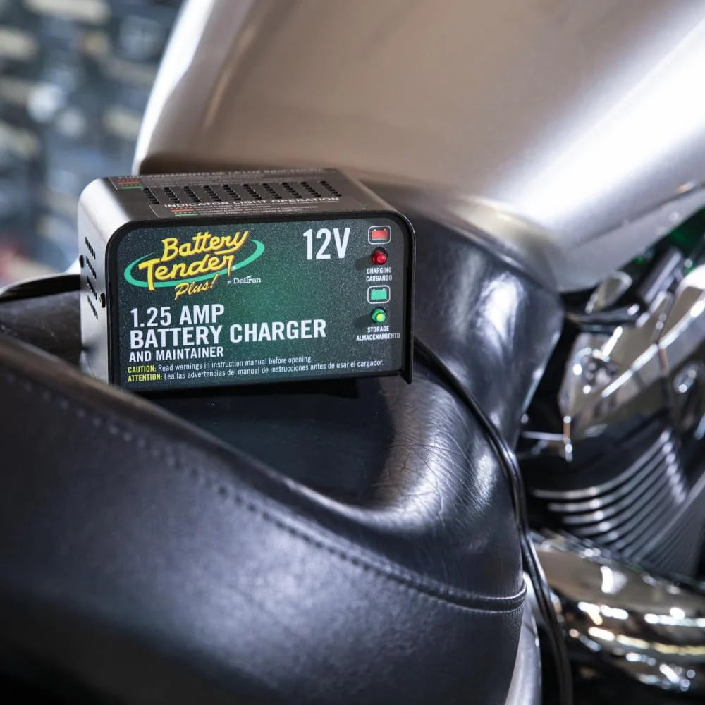 12V 1.25 AMP Battery Charger and Maintainer M350766