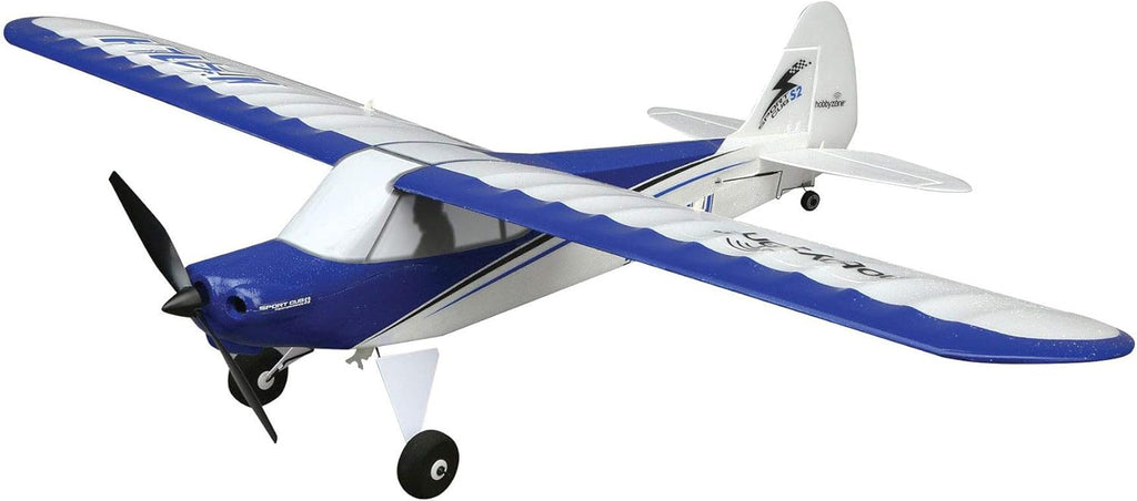 Blue RC Airplane with 6-CH 2.4GHz Transmitter B615