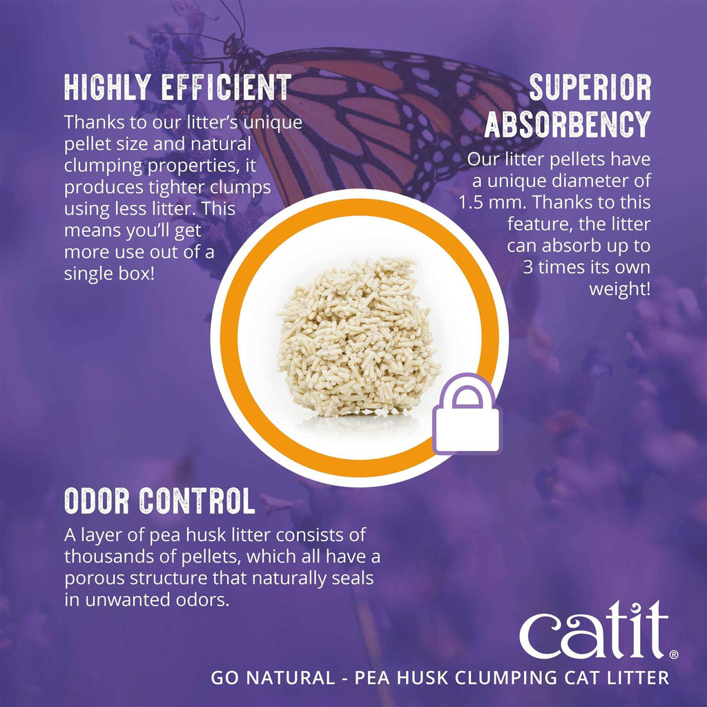 Pea Husk Clumping Cat Litter G19528