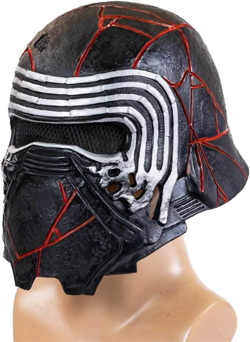 Kylo Ren Helmet Mask Latex Deluxe Cosplay Costume Replica C902041