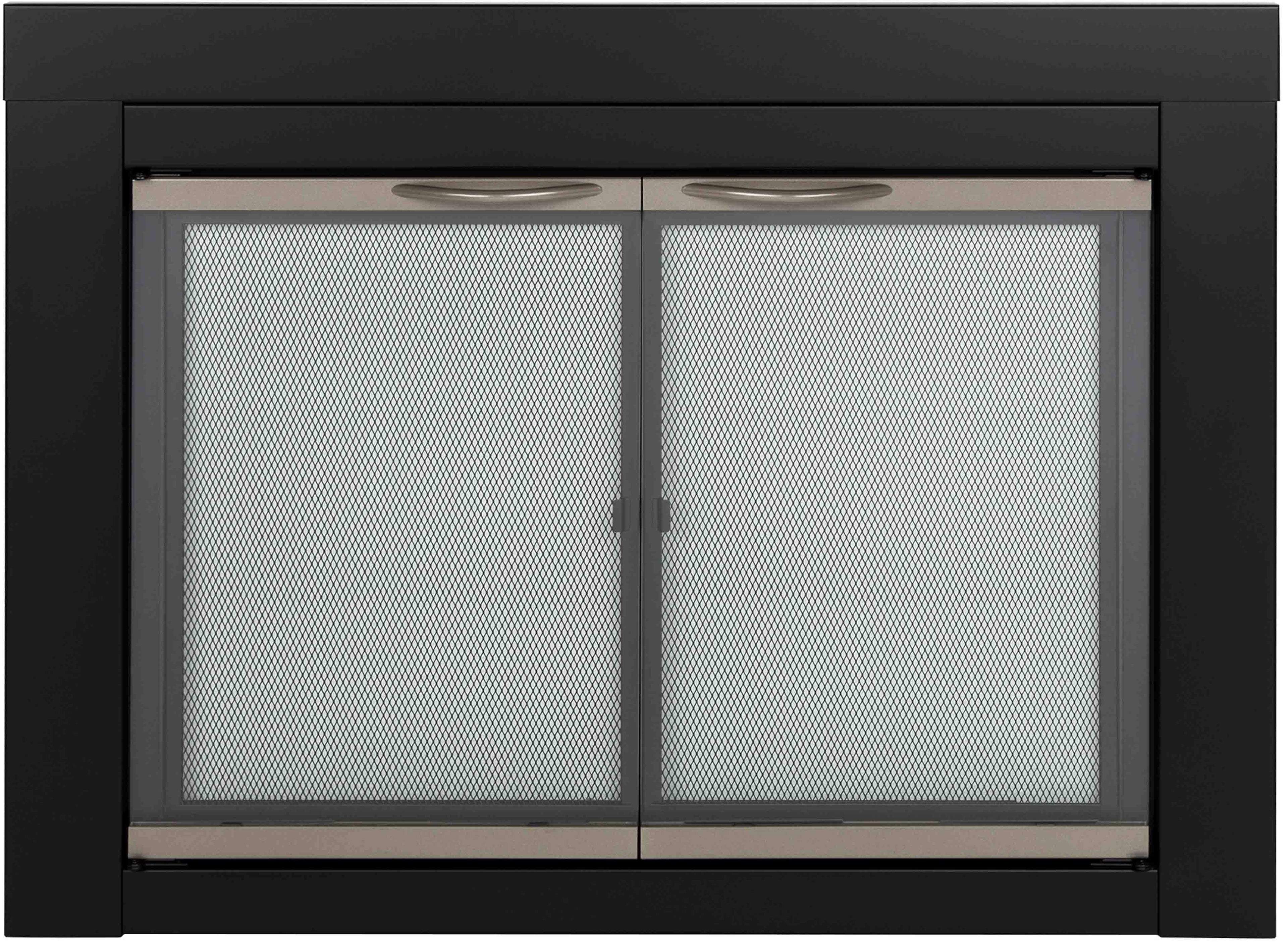 Large Fireplace Glass Doors A8545