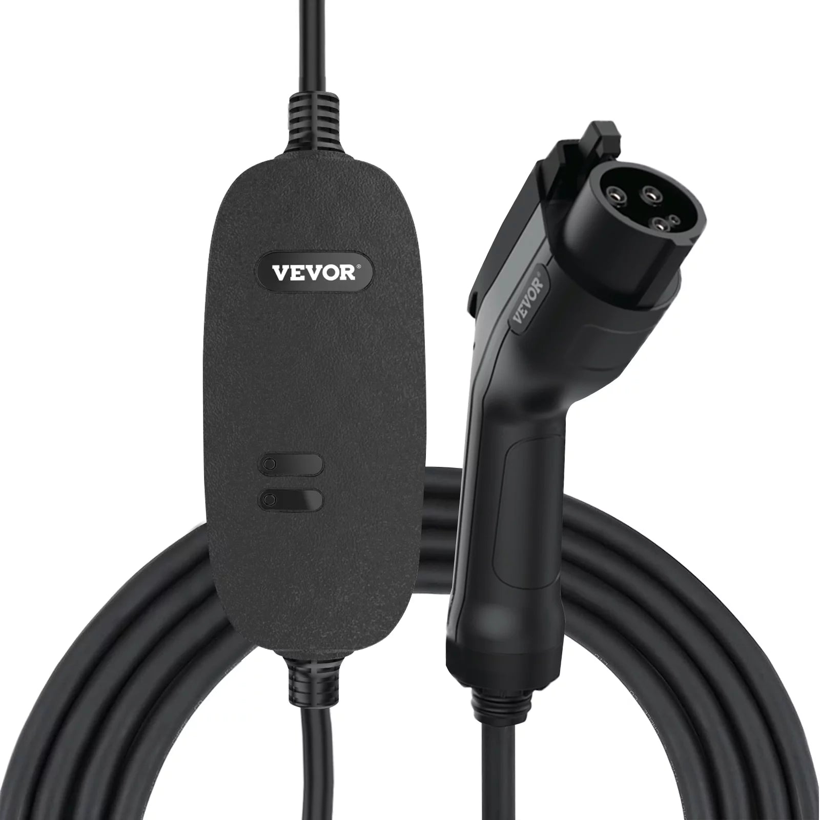 16 Amp 110V-240V Portable Electric Vehicle Charger with 25 ft Charging Cable D54084