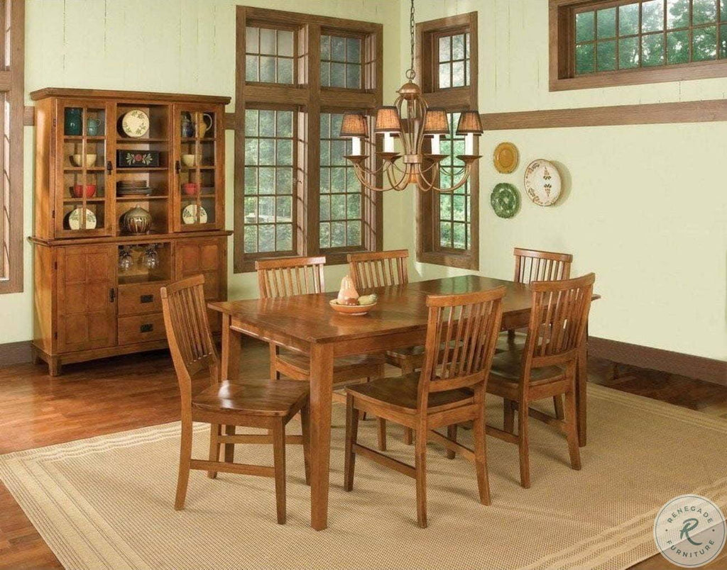Brown Dining Buffet with Hutch K63500