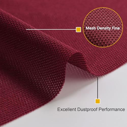 Black Speaker Grill Cloth Fabric (36" x 54") U687857