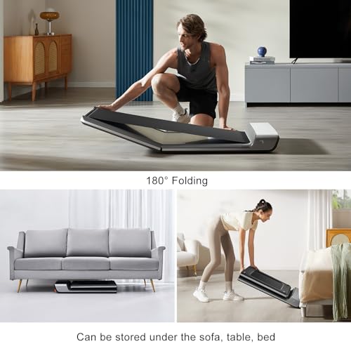 Grey Folding Treadmill E736