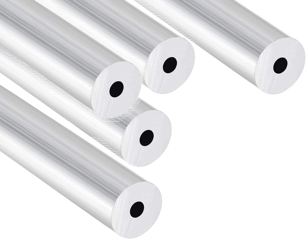 5PCS 12mm Outer Diameter 3mm Inner Diameter 300mm Length Seamless Aluminum Tube B65122