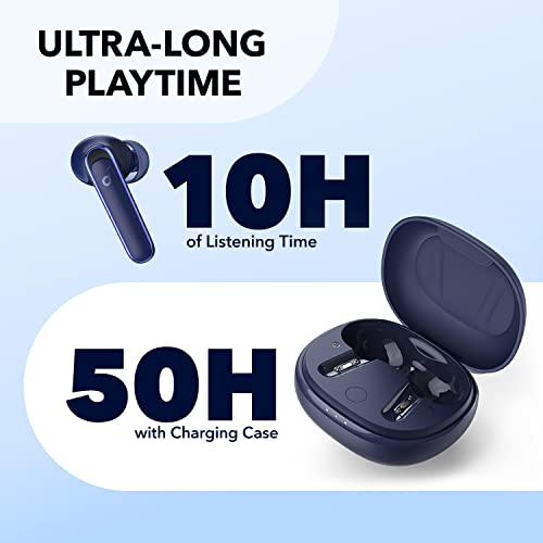 Black Noise Cancelling Wireless Bluetooth Earbuds D224