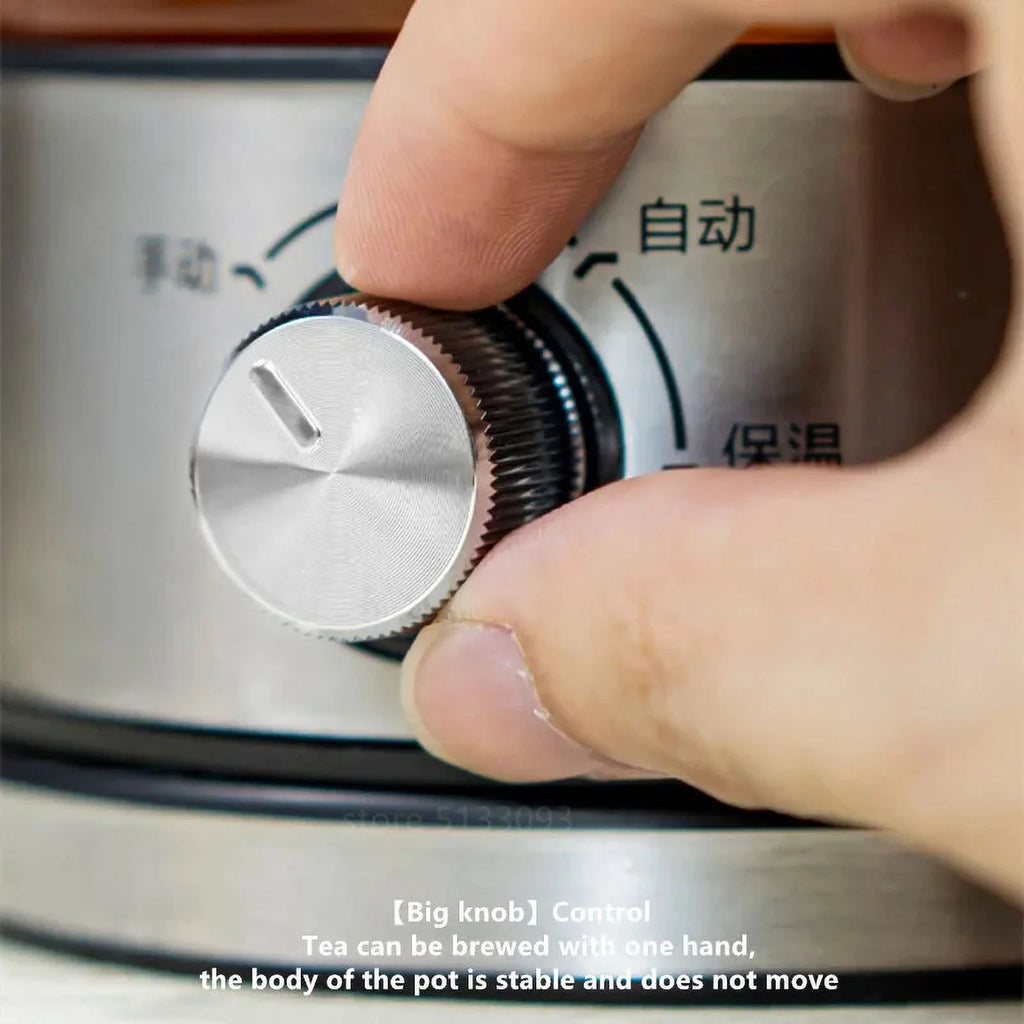 Glass Water Kettle Smart Thermo Pot Coffee Water Boiler Q8951