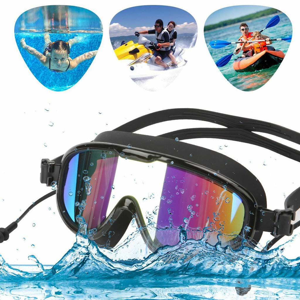 Swimming Goggles Anti-Fog UV Protection Diving Snorkeling F2454