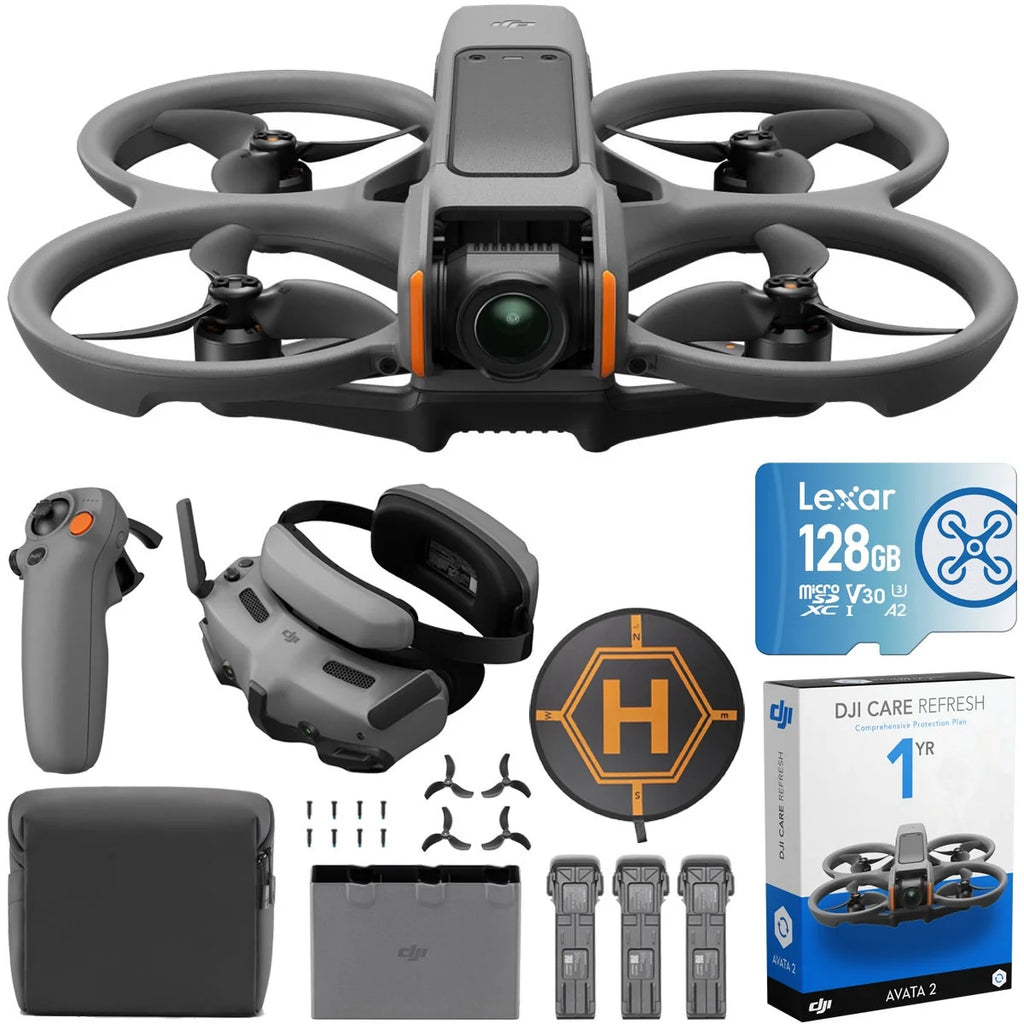FPV Drone with 3 Batteries and 128GB H38107