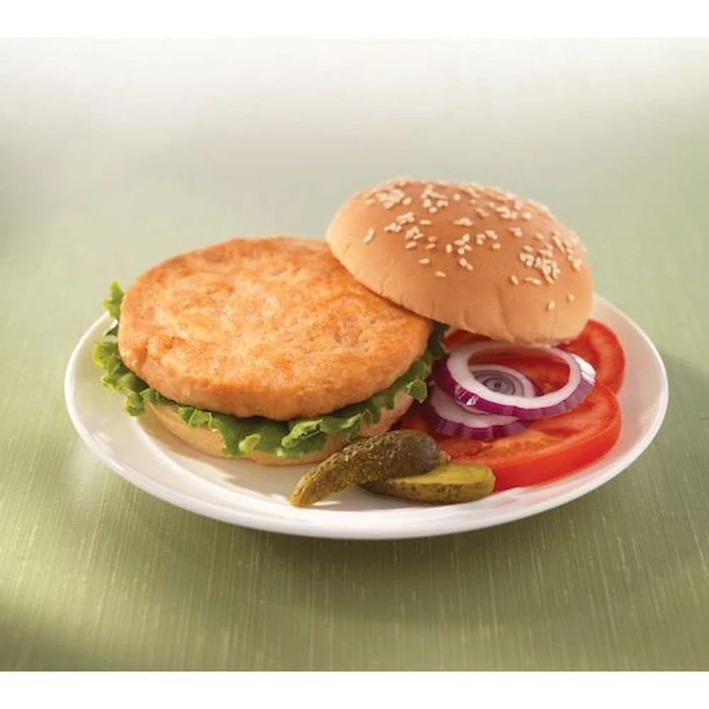 10 Pound Alaska Salmon Burger D9037