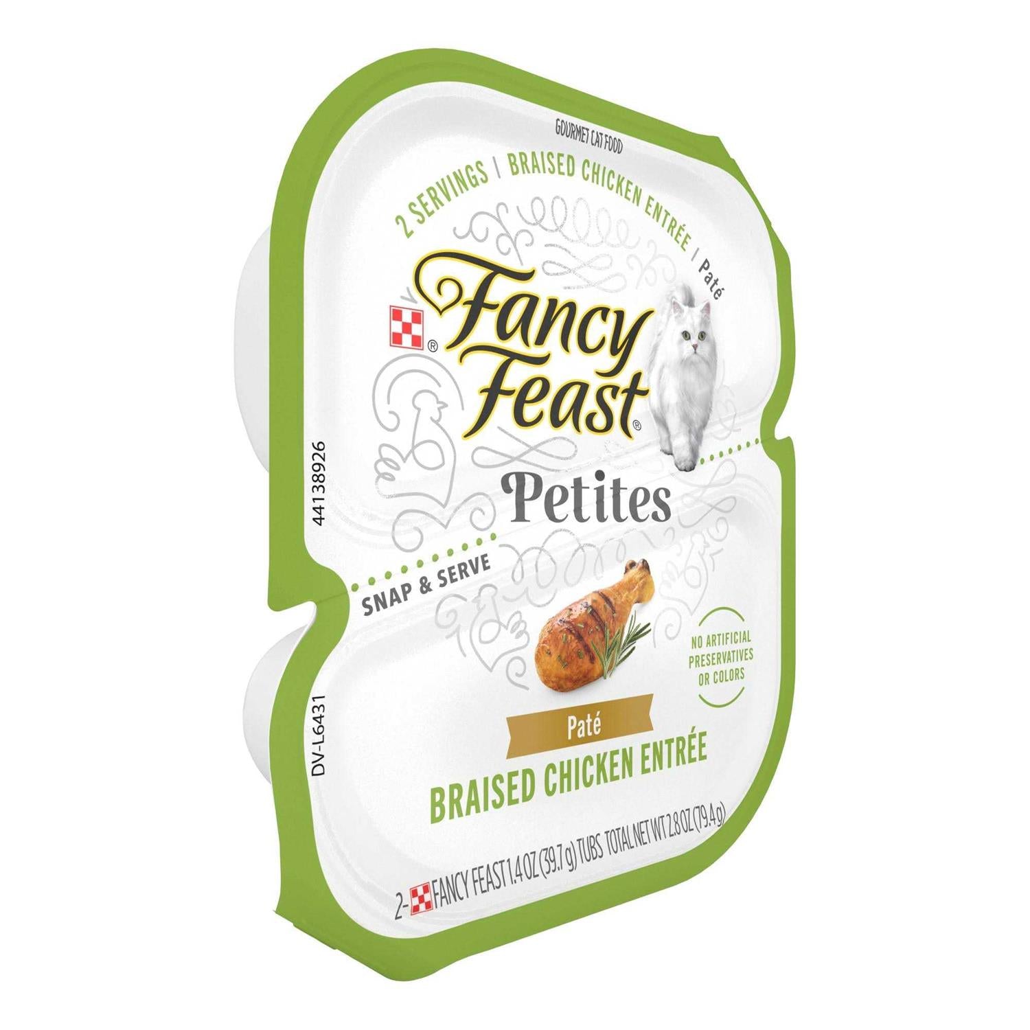 Pate Braised Chicken Entree Wet Cat Food T241