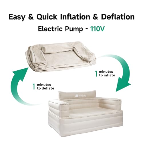 Single Inflatable Chair Sofa with Electric Pump E42928