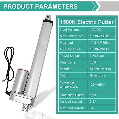 Heavy Duty 330lbs Solar Tracker Linear Actuator C3050