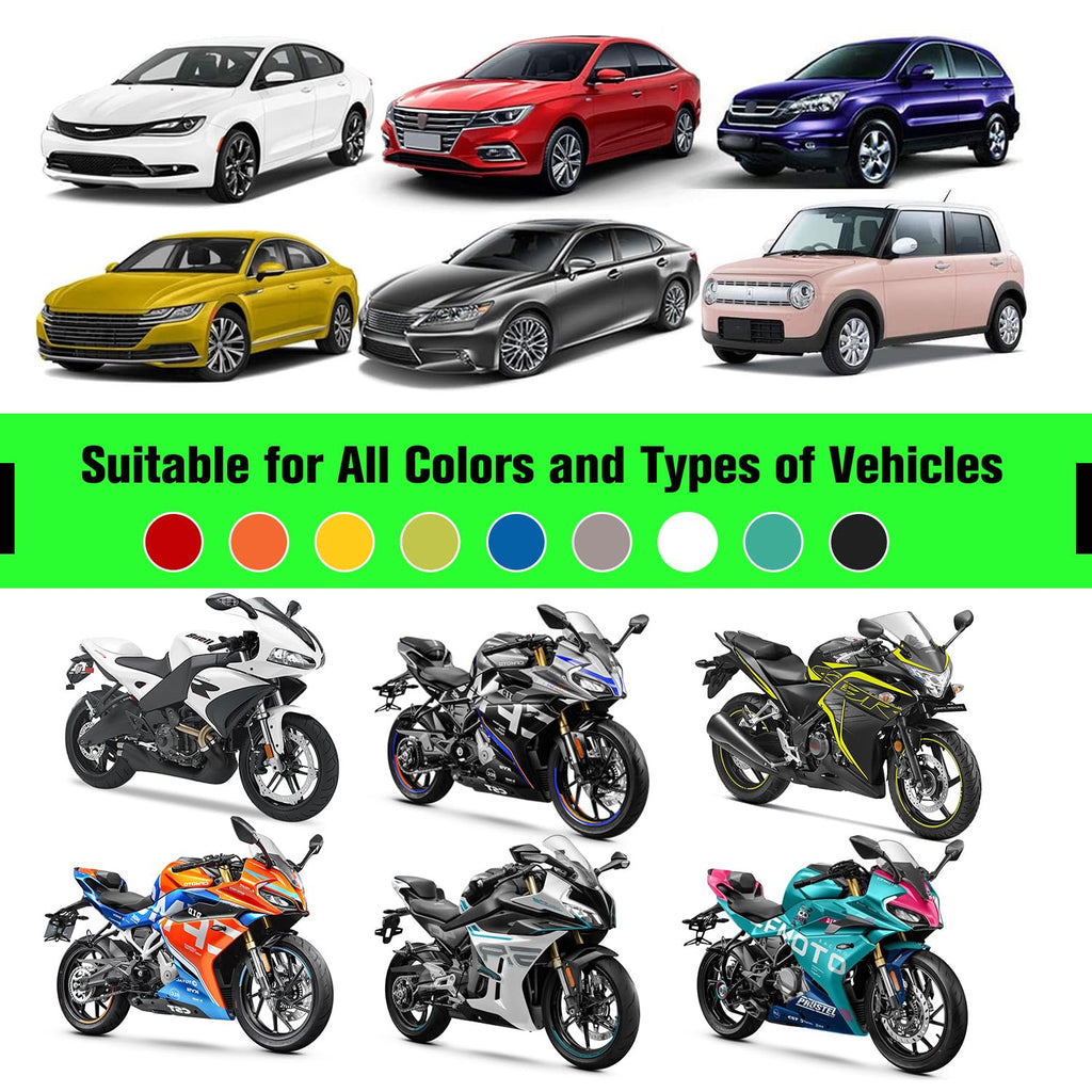 12 Pcs Nano Sparkle Car Scratch Remover Cloth A6112