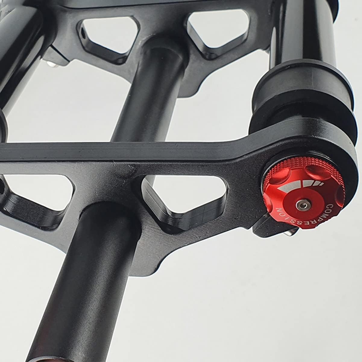 26 Inch 4.0" Tire Fat Bikes Fork Straight Double Shoulder Disc Brake Adjustable Rebound B738209