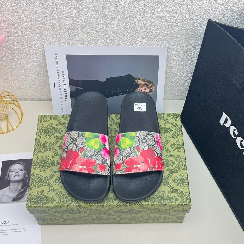New Casual Print Slippers Y4055