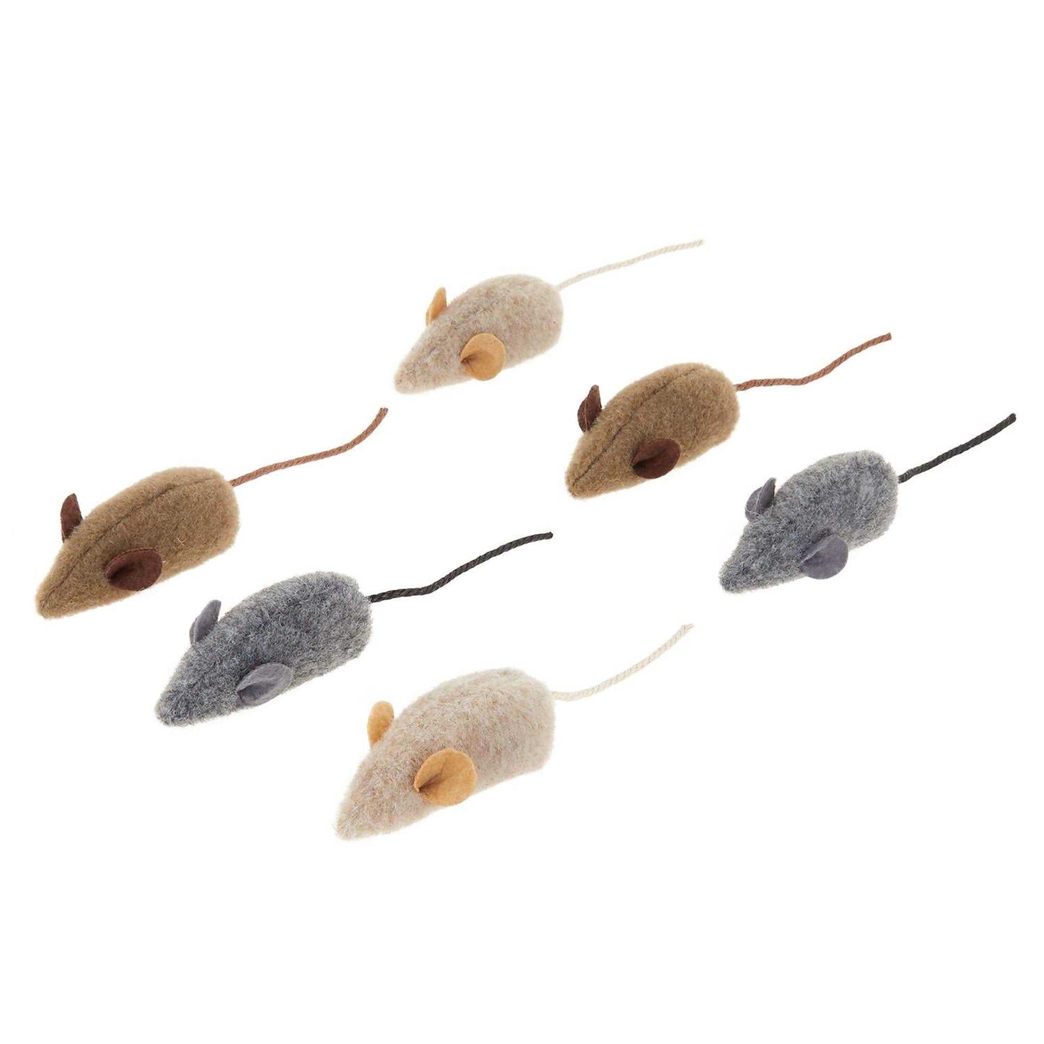 Wool Mice Cat Toys F914006