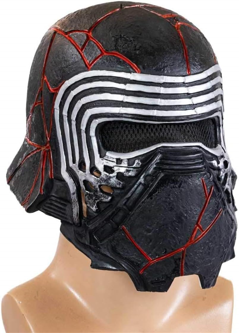 Kylo Ren Helmet Mask Latex Deluxe Cosplay Costume Replica C902041