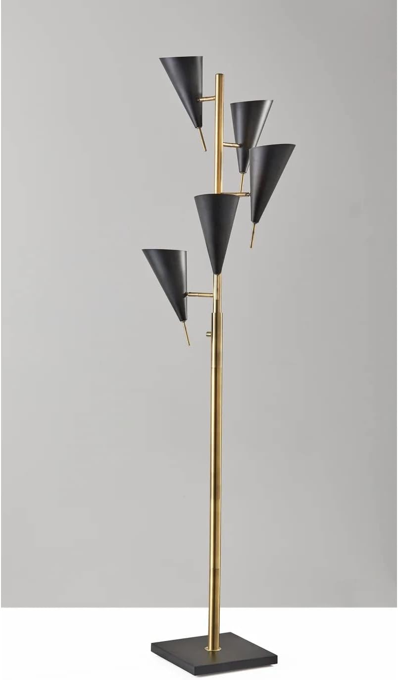 Antique Brass Tree Lamp Y441