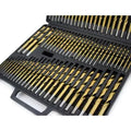 115pc Titanium Drill Bit Set with Index Case Y1698