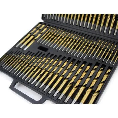 115pc Titanium Drill Bit Set with Index Case Y1698