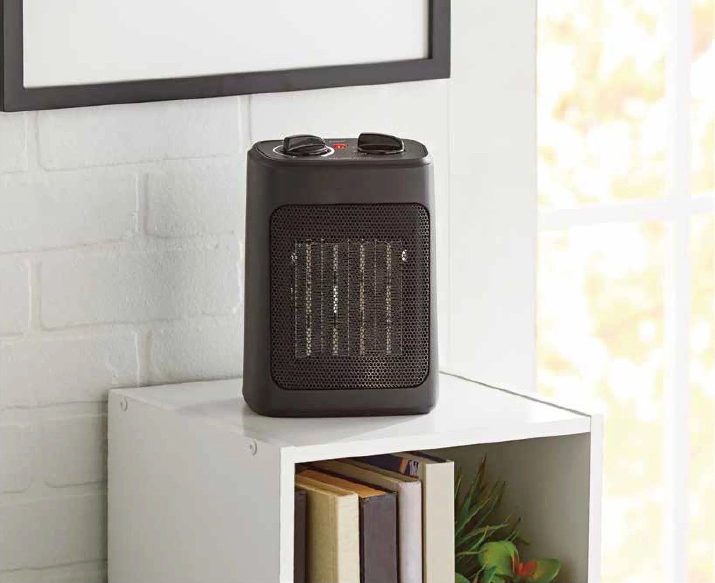 Black Ceramic Electric Space Heater I2060