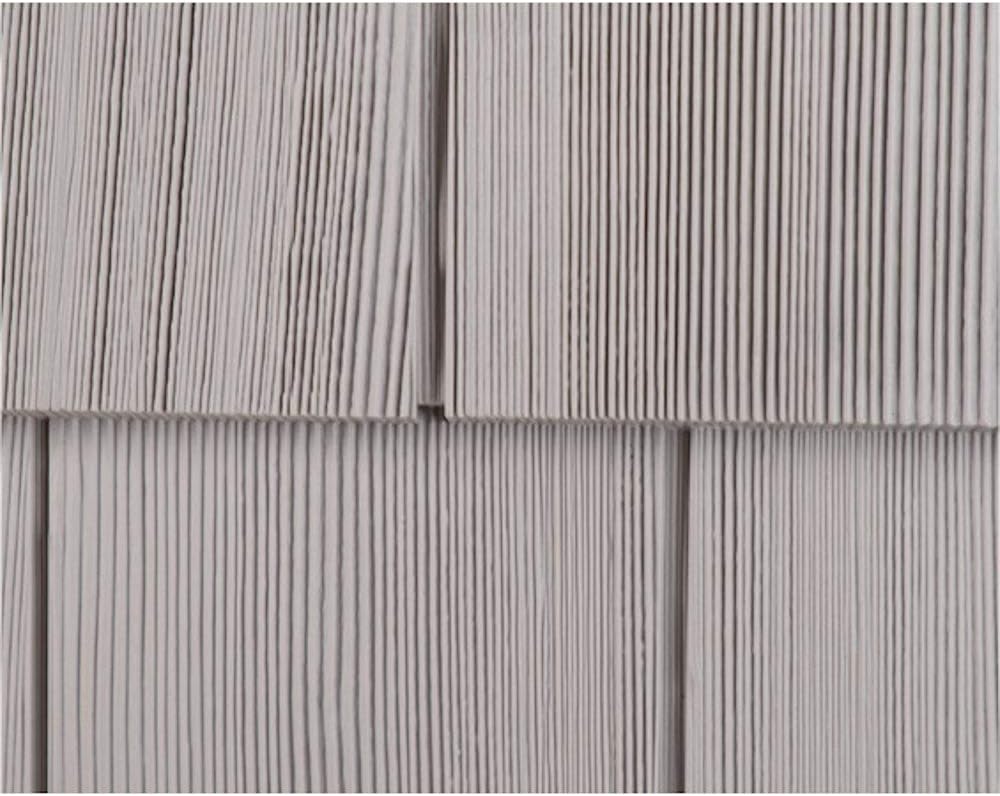 Double 7in. Cedar Shake Vinyl Siding Slate Y714363