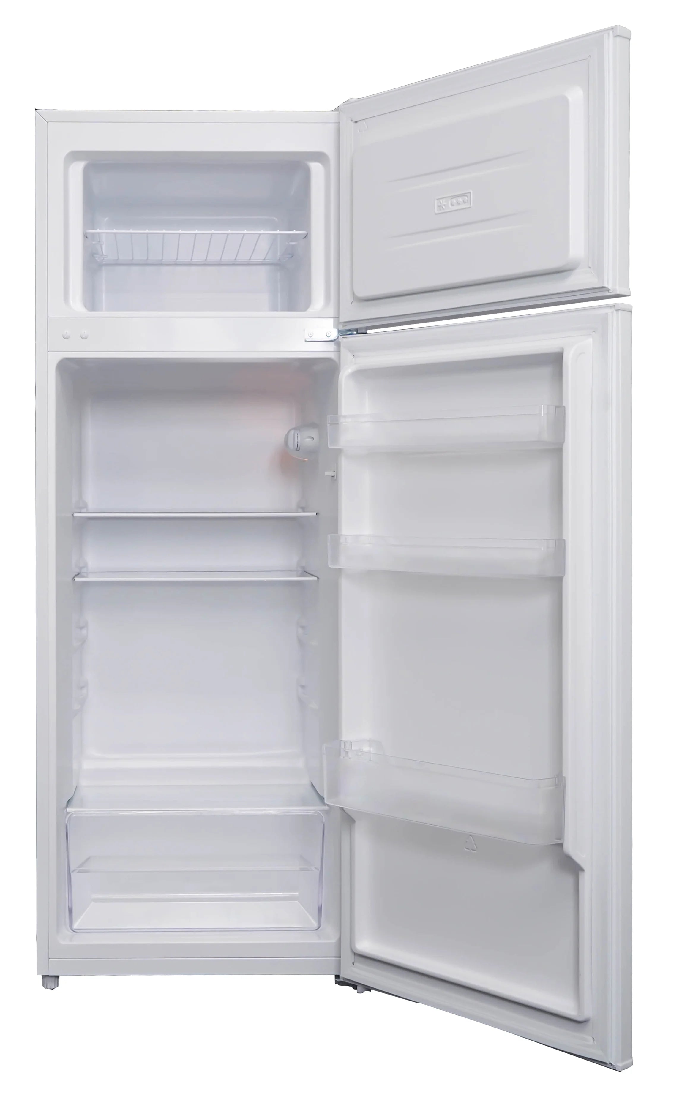 White 7.4 cu ft Top Mount Fridge B843608