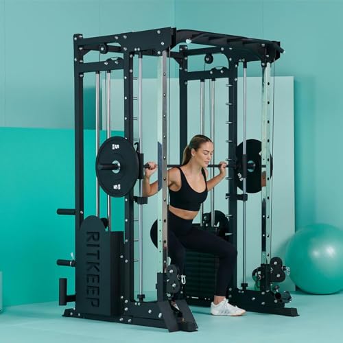 Smith Machine with 320lb Weight Stack C636