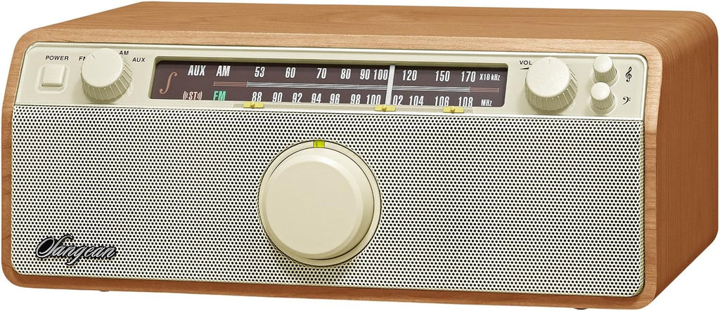 Dark Walnut AM/FM/Bluetooth Stereo Radio W9443