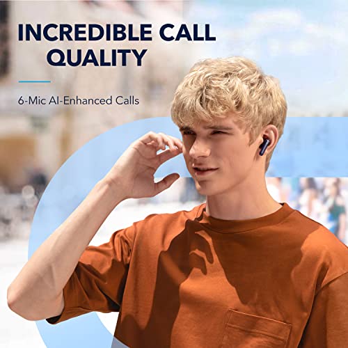 Black Noise Cancelling Wireless Bluetooth Earbuds D224